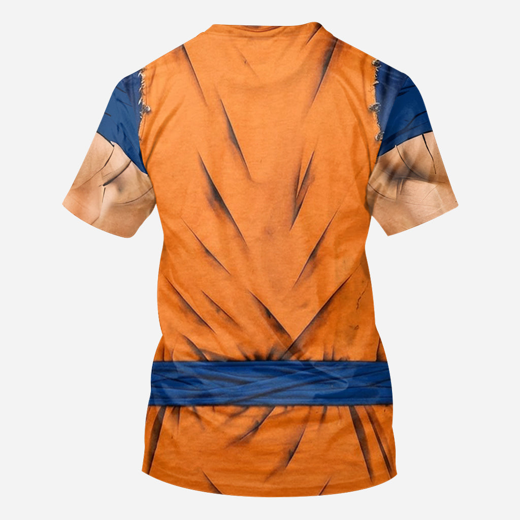 Strongest Ball Warrior - Personalized Seven Balls All Over Shirt