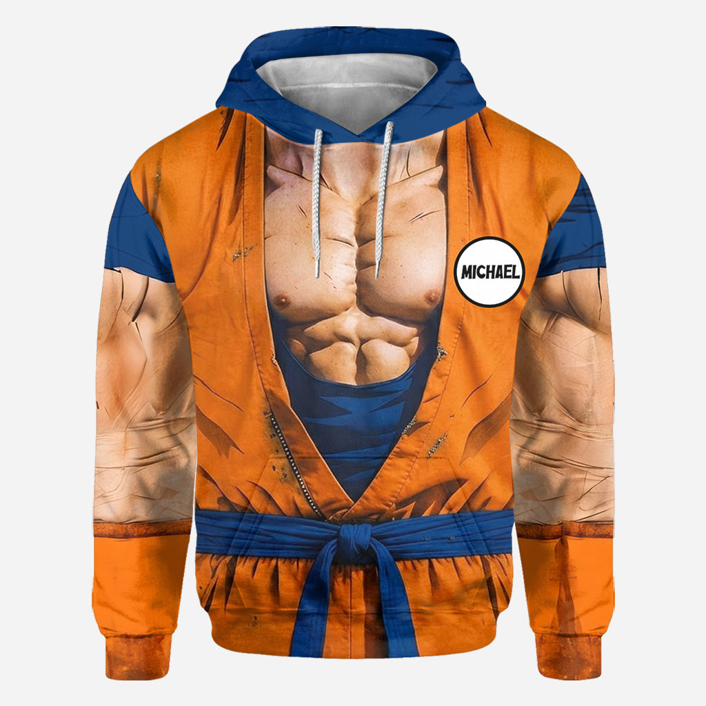 Strongest Ball Warrior - Personalized Seven Balls All Over Shirt