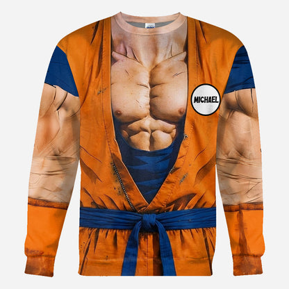 Strongest Ball Warrior - Personalized Seven Balls All Over Shirt