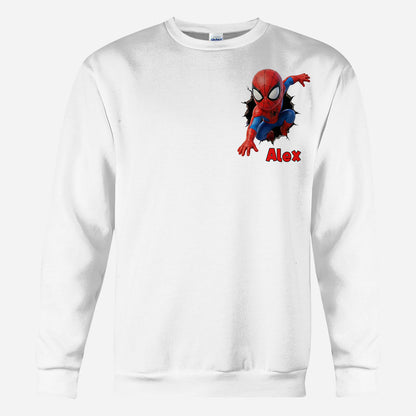I Survived 100 Days of School - Personalized Superhero All Over Shirt