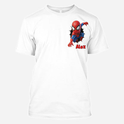 I Survived 100 Days of School - Personalized Superhero All Over Shirt