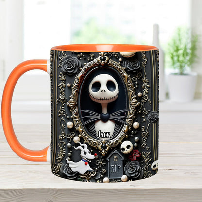 Till Death Do Us Part - Personalized Nightmare Accent Mug
