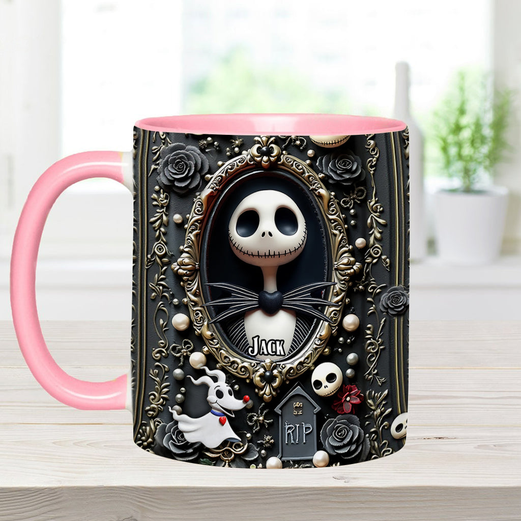 Till Death Do Us Part - Personalized Nightmare Accent Mug