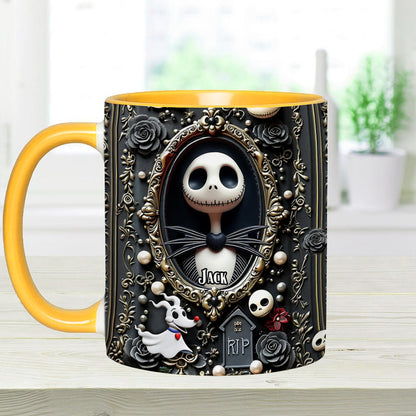 Till Death Do Us Part - Personalized Nightmare Accent Mug