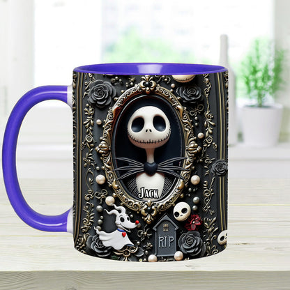 Till Death Do Us Part - Personalized Nightmare Accent Mug