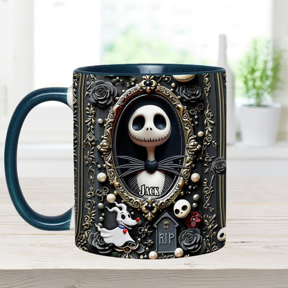Till Death Do Us Part - Personalized Nightmare Accent Mug