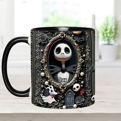 Till Death Do Us Part - Personalized Nightmare Accent Mug