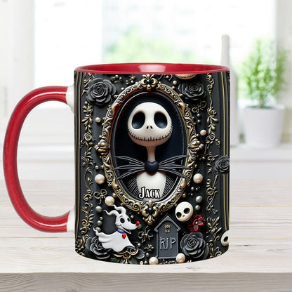 Till Death Do Us Part - Personalized Nightmare Accent Mug