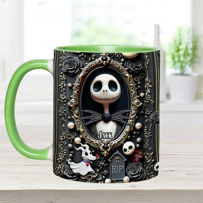 Till Death Do Us Part - Personalized Nightmare Accent Mug
