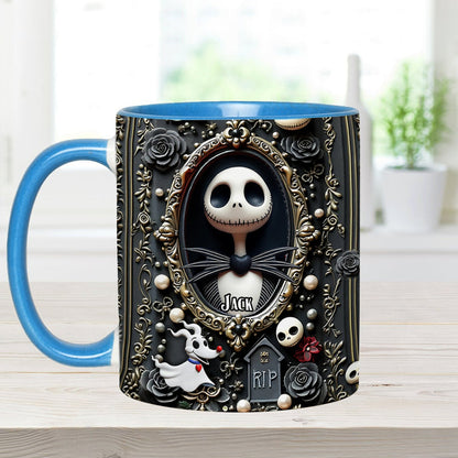 Till Death Do Us Part - Personalized Nightmare Accent Mug