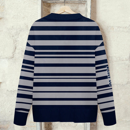 Game Day - Personalized Football Cardigan Sweater