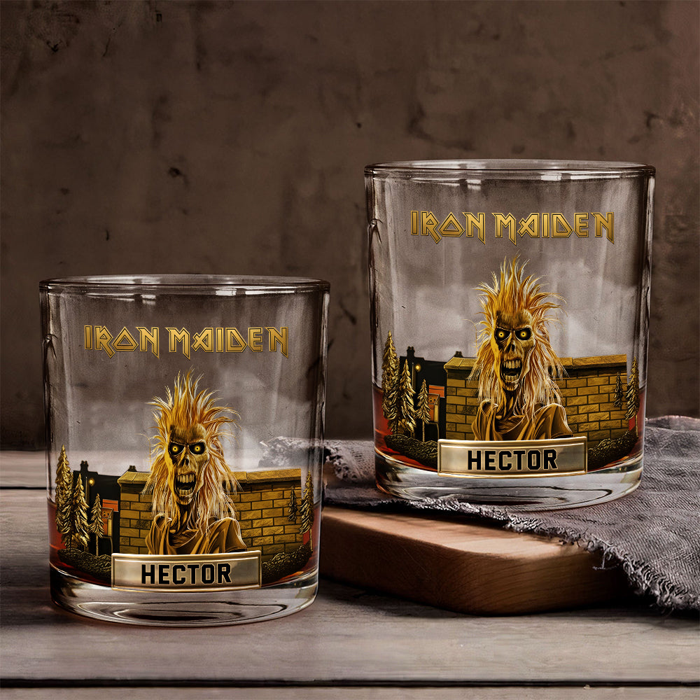Rock & Roll - Personalized Music Band Whiskey Glass