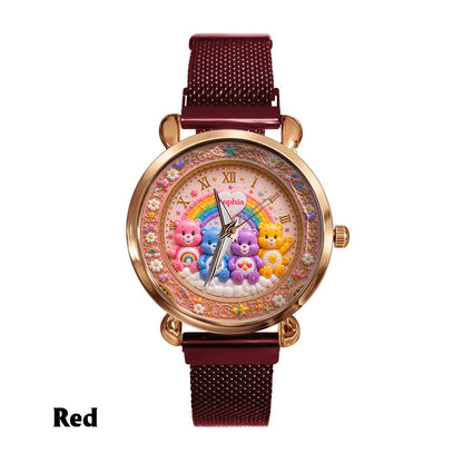 Cute Bears - Personalized Carebear Women Hand Watch