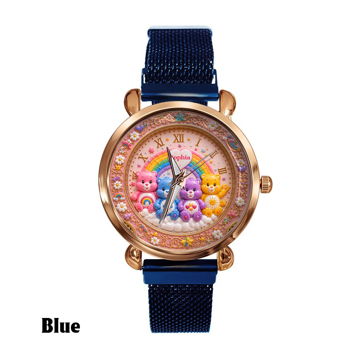 Cute Bears - Personalized Carebear Women Hand Watch