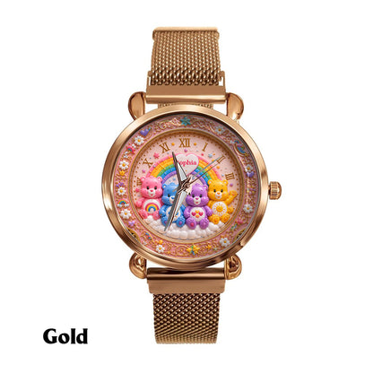 Cute Bears - Personalized Carebear Women Hand Watch