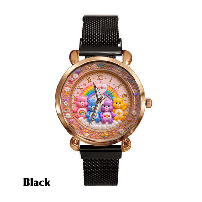 Cute Bears - Personalized Carebear Women Hand Watch