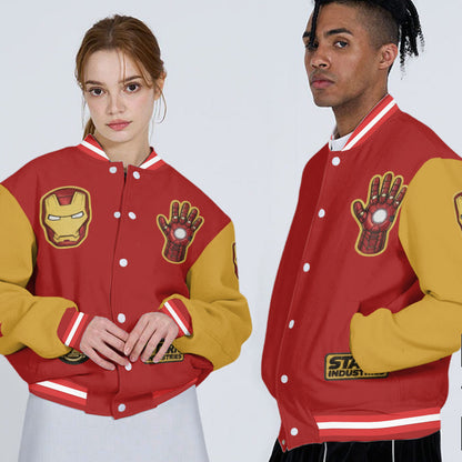 Superhero Gift For Kids - Personalized Kid Varsity Jacket