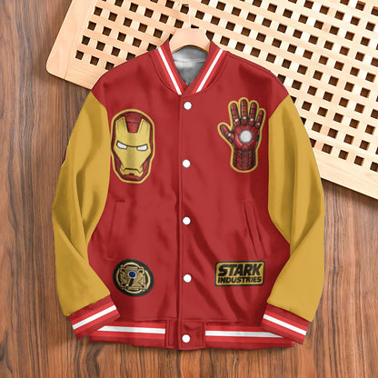 Superhero Gift For Kids - Personalized Kid Varsity Jacket