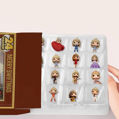 The Life Of A Show Girl - Personalized Tay-tay Lover Advent Calendar With Ornaments