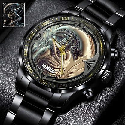 Space Creature - Personalized Alien Hand Watch