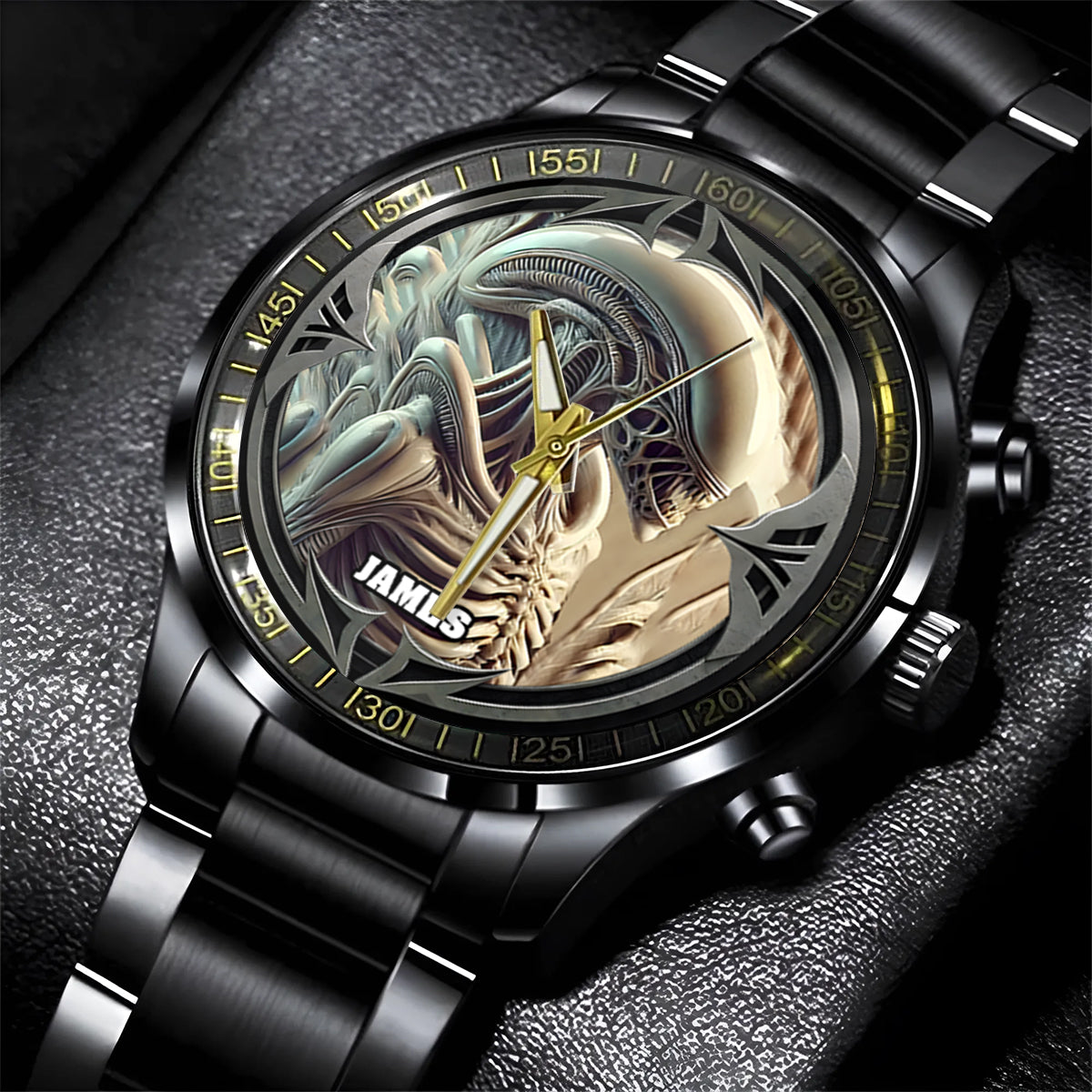 Space Creature - Personalized Alien Hand Watch