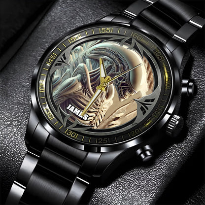Space Creature - Personalized Alien Hand Watch