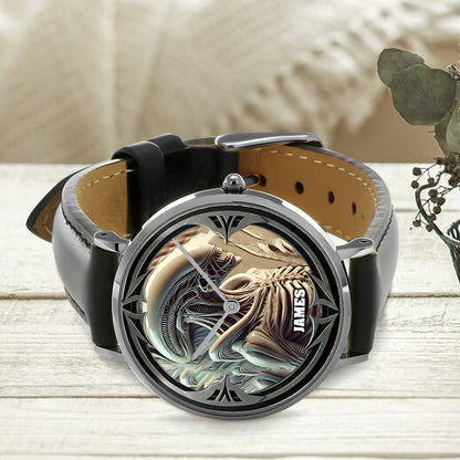 Space Creature - Personalized Alien Hand Watch
