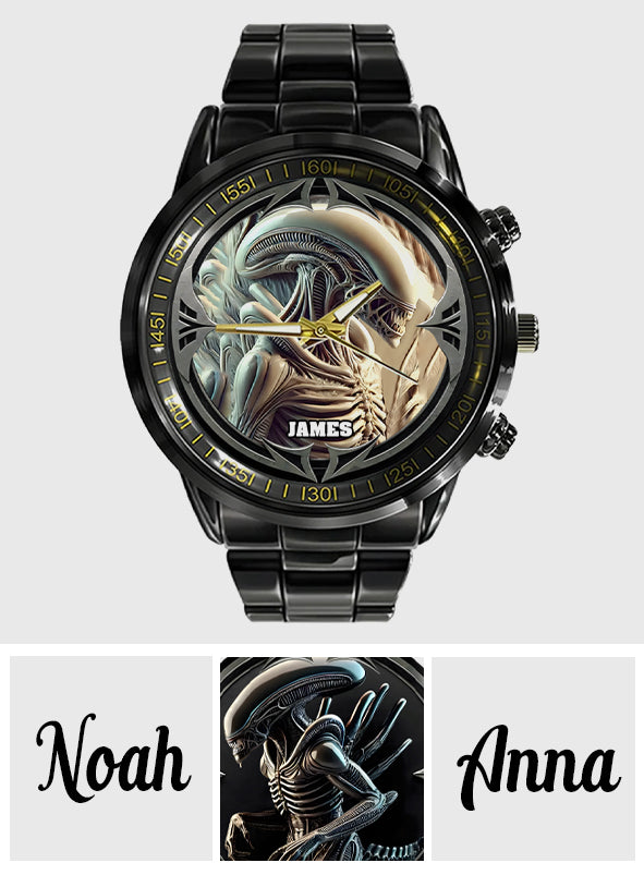Space Creature - Personalized Alien Hand Watch