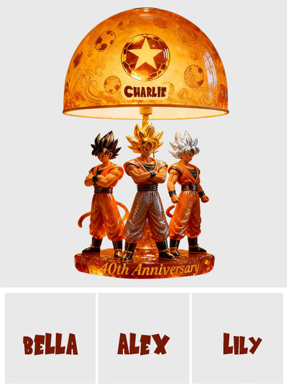 40th Anniversary - Personalized Seven Balls Acrylic LED Night Light