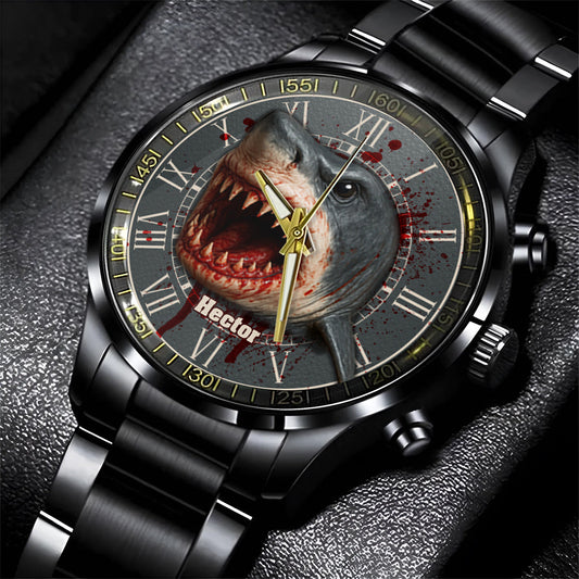 Scary Shark - Personalized Hand Watch