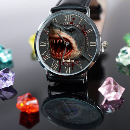 Scary Shark - Personalized Hand Watch