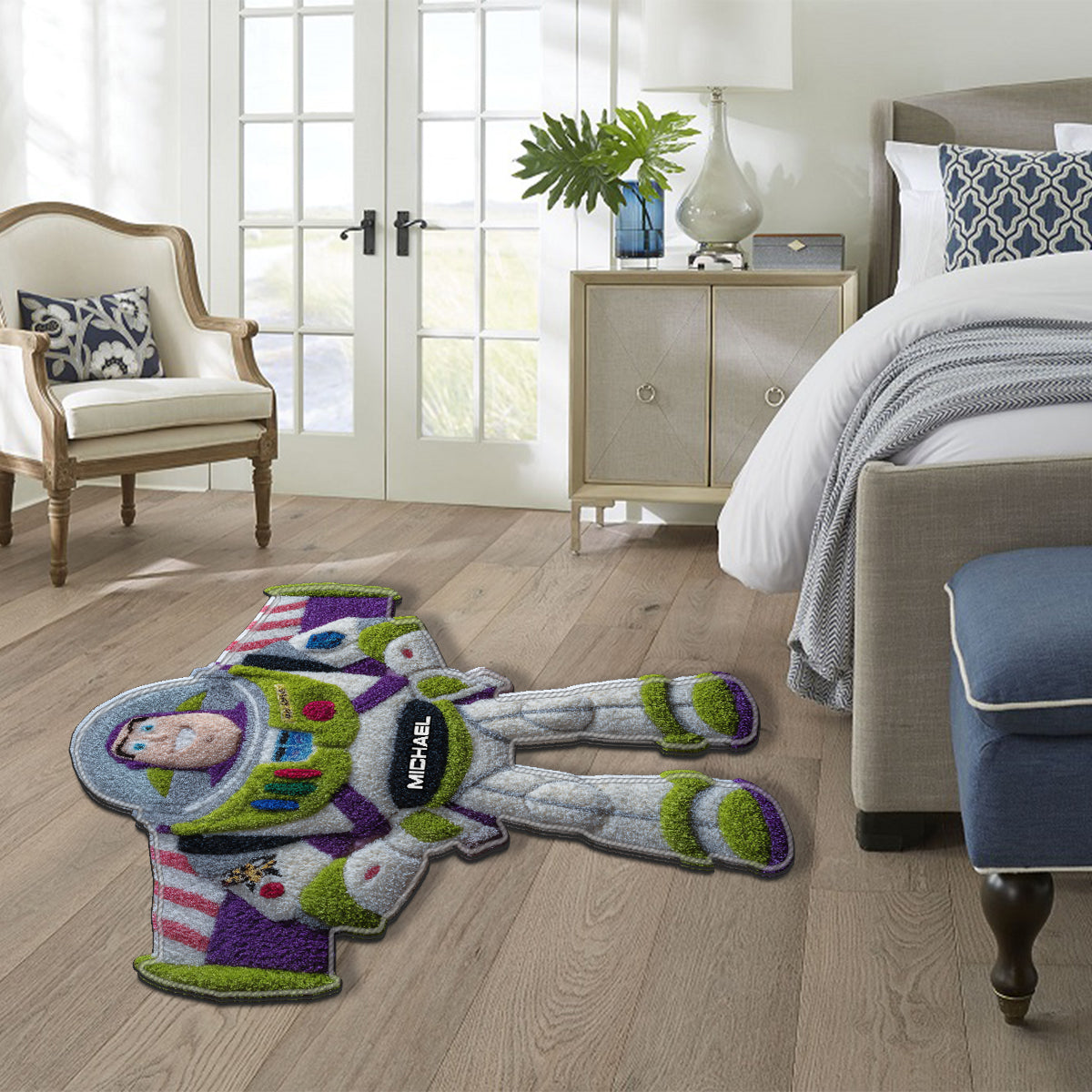Magic Toy - Personalized Movie For Kids Non-Slip Tufted Rug