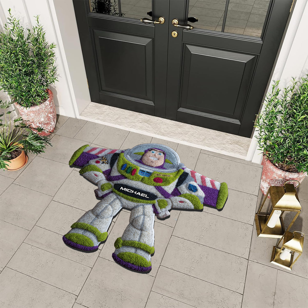 Magic Toy - Personalized Movie For Kids Non-Slip Tufted Rug