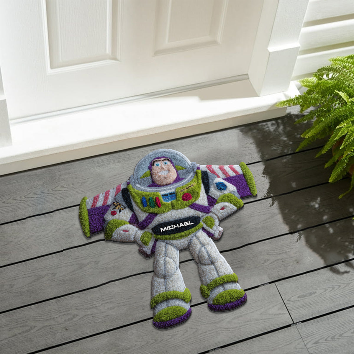 Magic Toy - Personalized Movie For Kids Non-Slip Tufted Rug