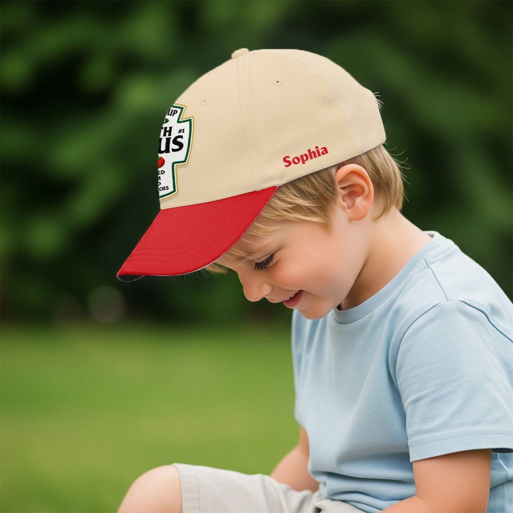 Funny Word Play, Faith In God - Personalized Christian Classic Cap & Leather Phone Case