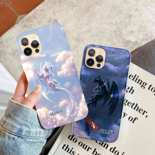 We Ride The Sky - Personalized Dragon Full Print Phone Case