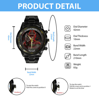 Scary Halloween - Personalized Horror Character Hand Watch