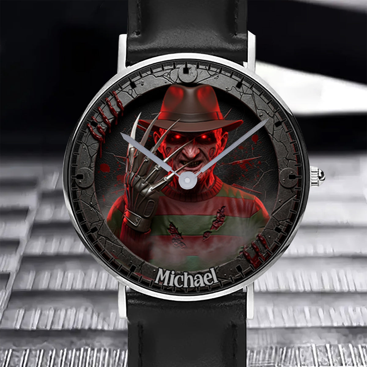 Scary Halloween - Personalized Horror Character Hand Watch
