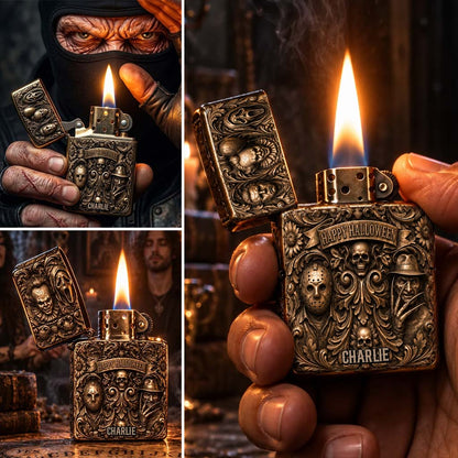 Happy Halloween - Personalized Horror Character Lighter