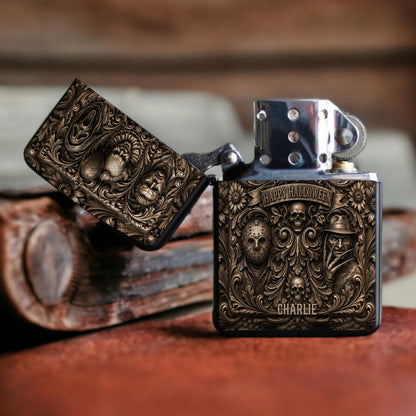 Happy Halloween - Personalized Horror Character Lighter
