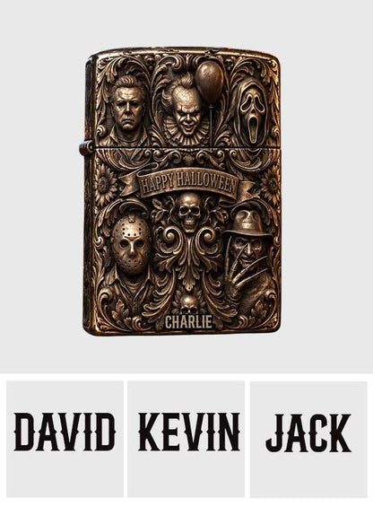 Happy Halloween - Personalized Horror Character Lighter