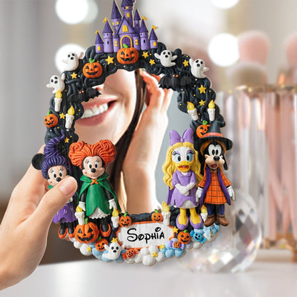 Spooky Season - Personalized Mouse Wall Hanging Mirror