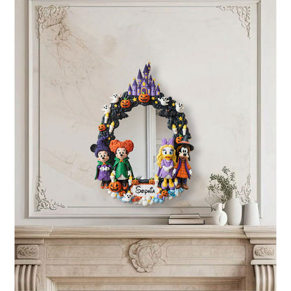 Spooky Season - Personalized Mouse Wall Hanging Mirror