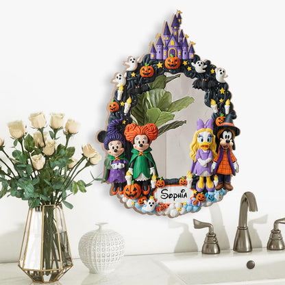 Spooky Season - Personalized Mouse Wall Hanging Mirror