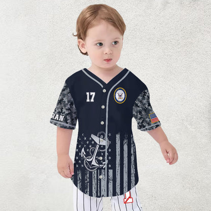 250th Anniversary - Personalized Veteran Baseball Jersey