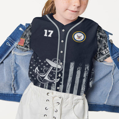250th Anniversary - Personalized Veteran Baseball Jersey