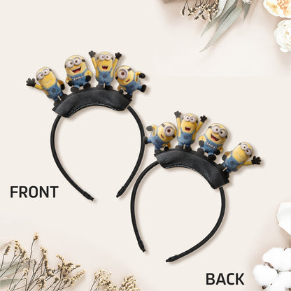 Funny Friends - Personalized Shaped Leather Headband
