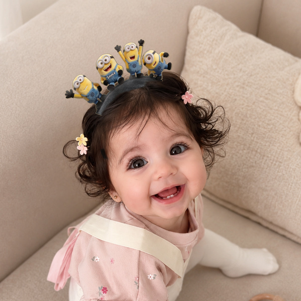 Funny Friends - Personalized Shaped Leather Headband