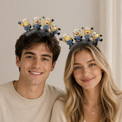 Funny Friends - Personalized Shaped Leather Headband