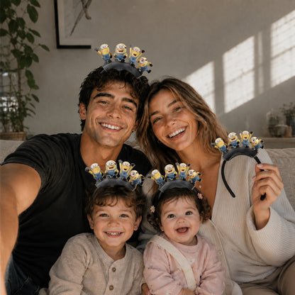 Funny Friends - Personalized Shaped Leather Headband